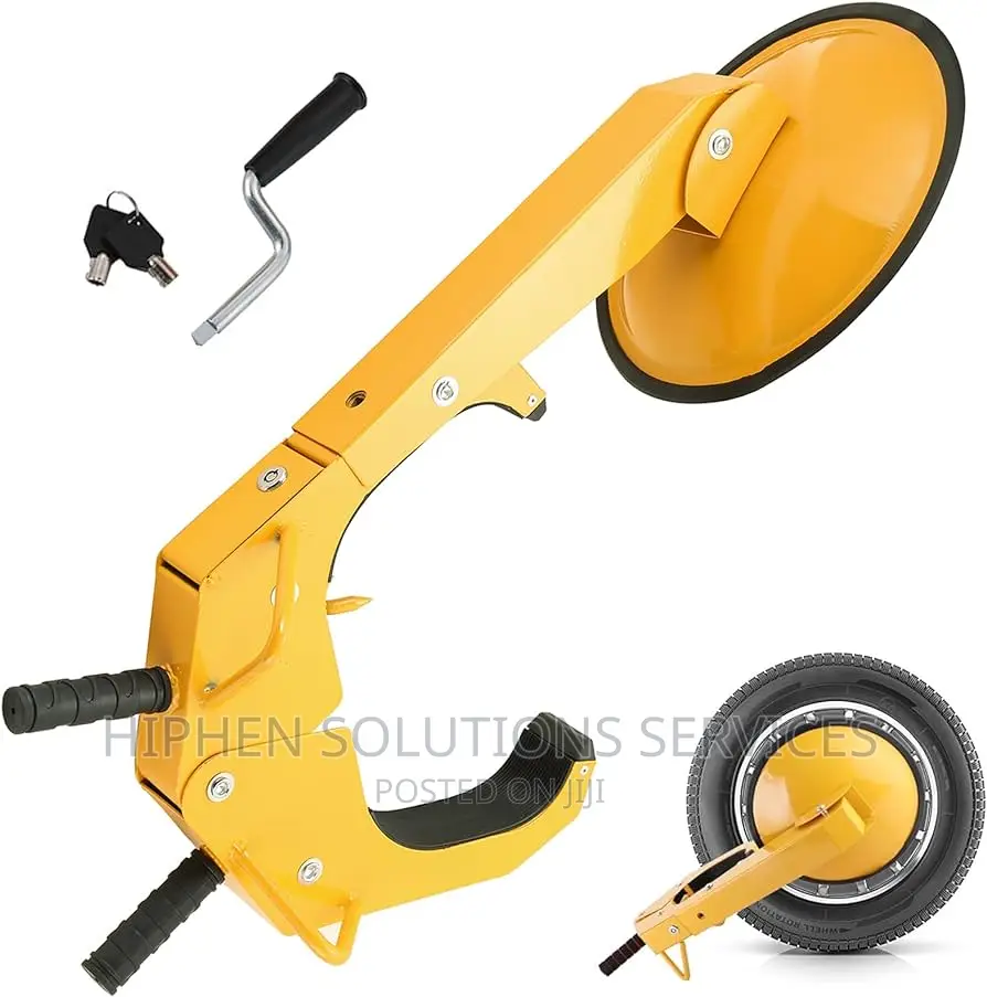Trailer Wheel Lock Clamp Boot Tire Claw