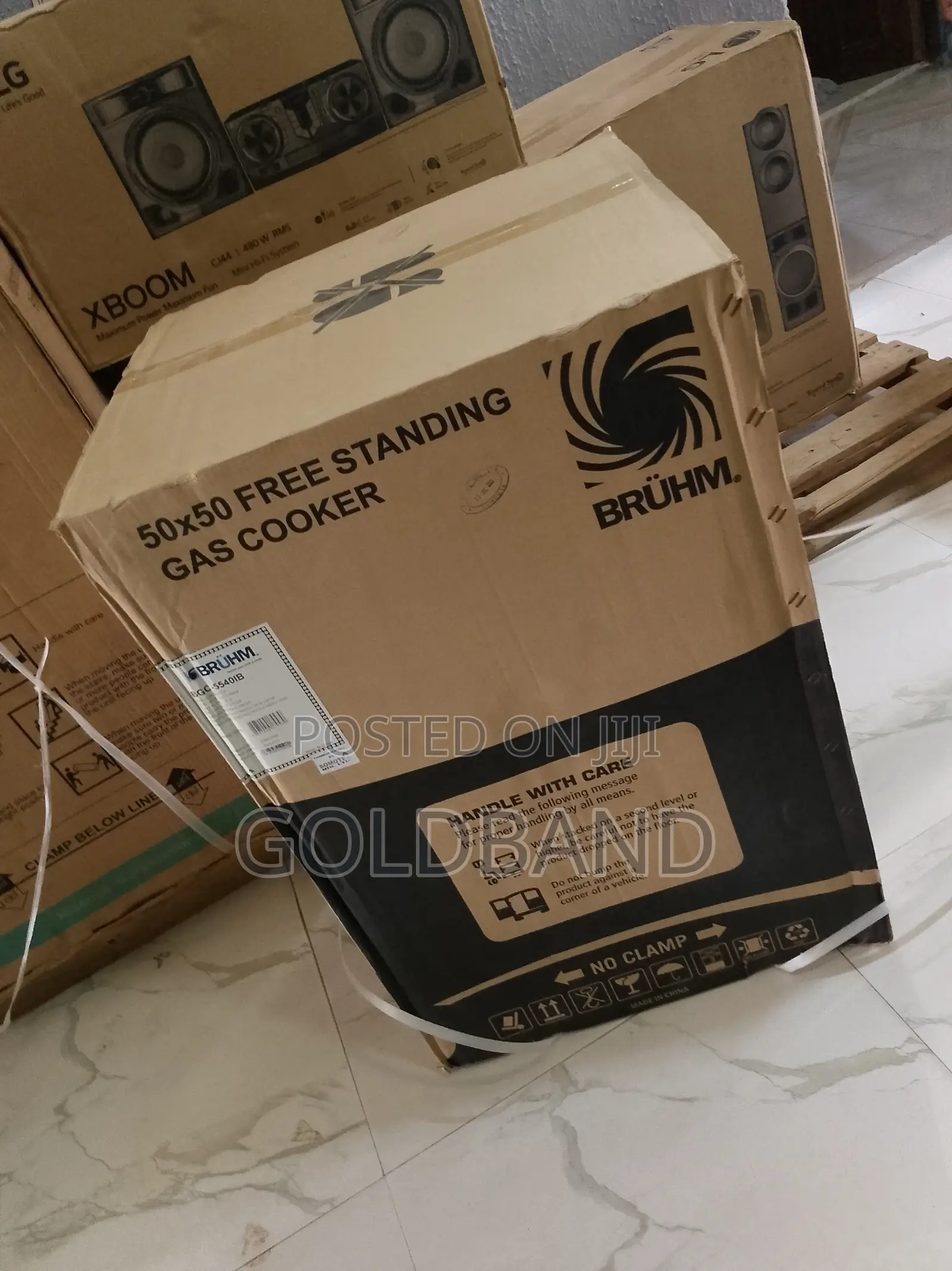Bruhm BGC-5540ib Gas Cooker With Oven