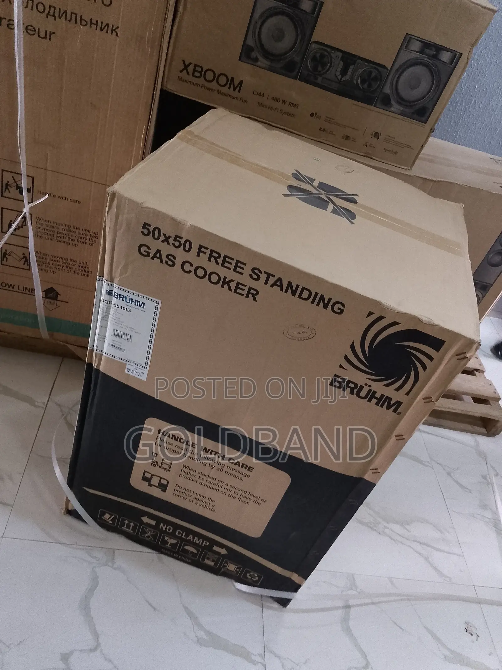 New Bruhm Gas Cooker BGC-5540ib