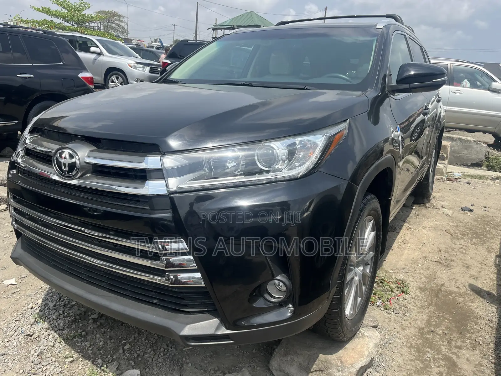 Toyota Highlander XLE V6 4x4 (3.5L 6cyl 6A) 2016 Black
