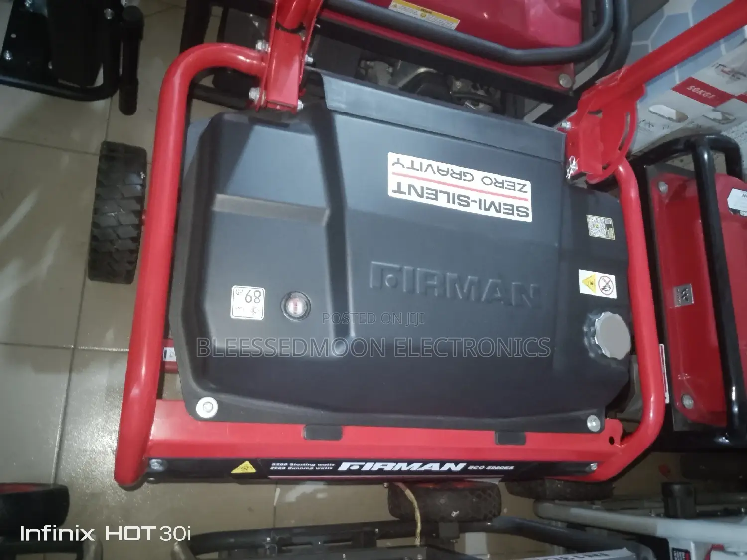 Sumec Firman Generator 4.5kva Cooper Coil