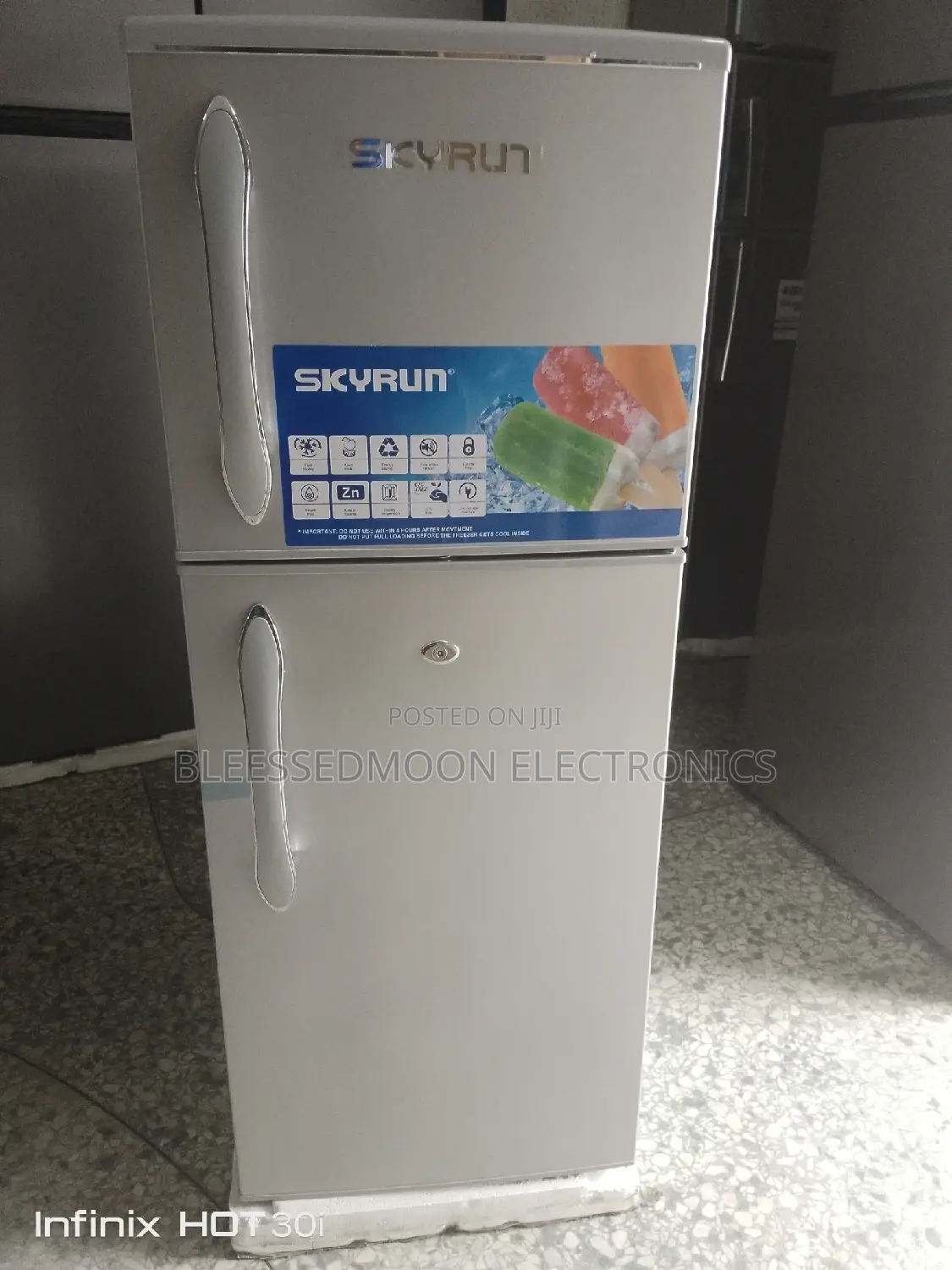 Skyrun Fridge Inverter Voltage Double Door 3 Years Warranty
