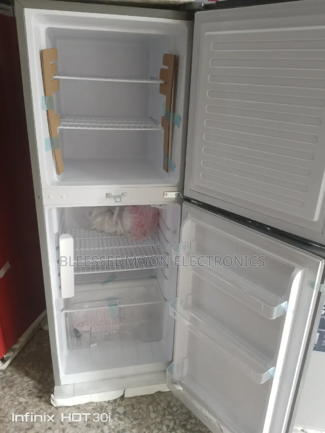 Skyrun Inverter Voltage Half Freezer Half Fridge Double Door