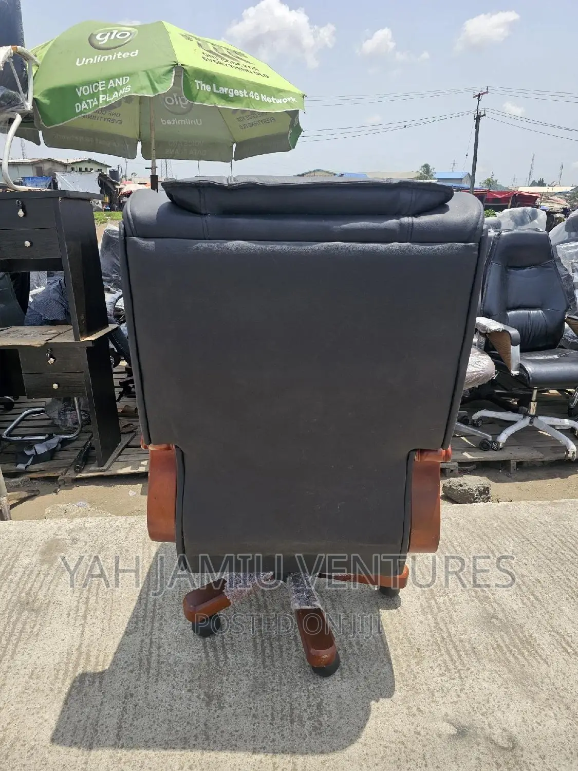 Heavy Duty Executive Wooden Chair