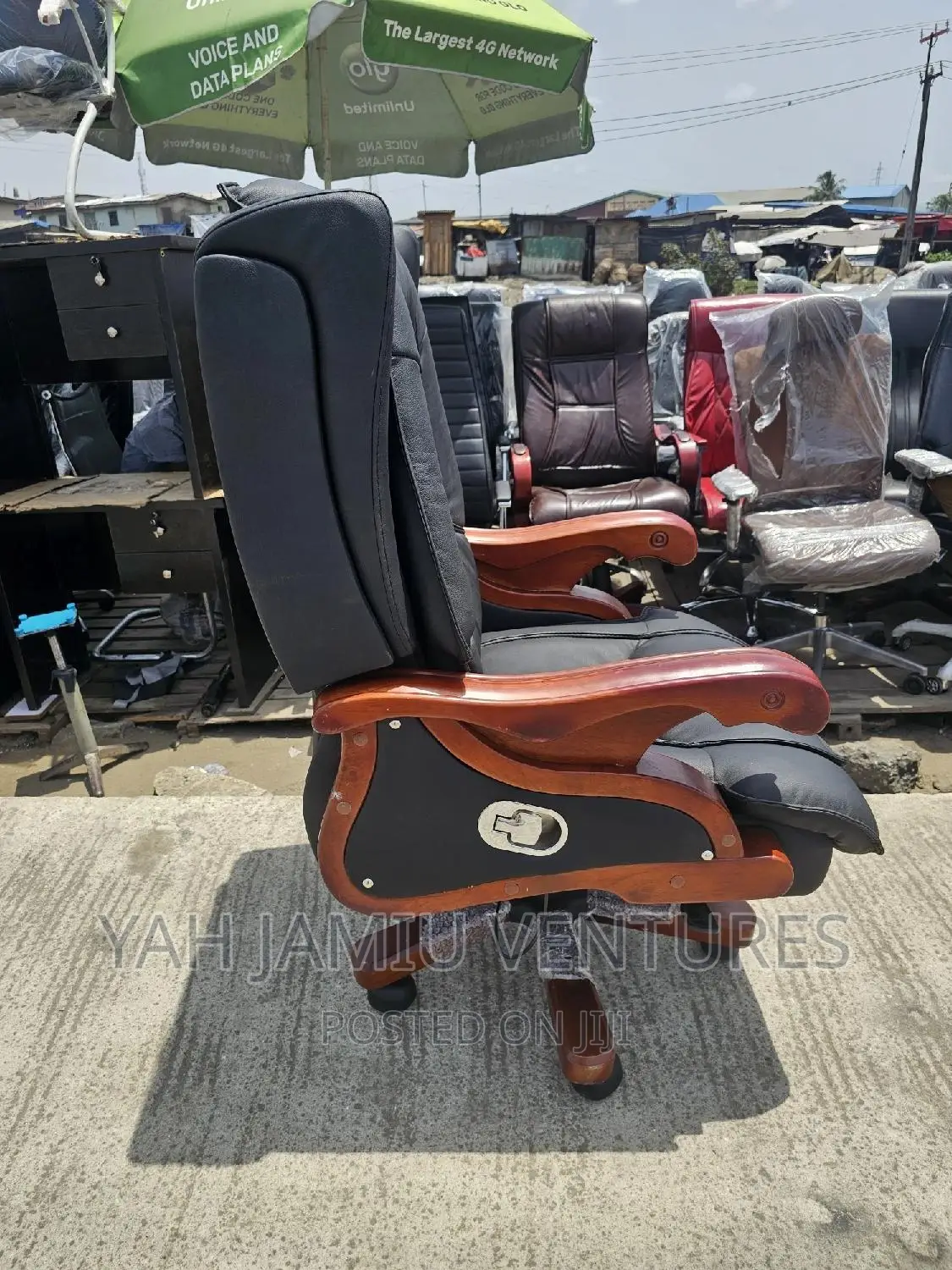Heavy Duty Executive Wooden Chair
