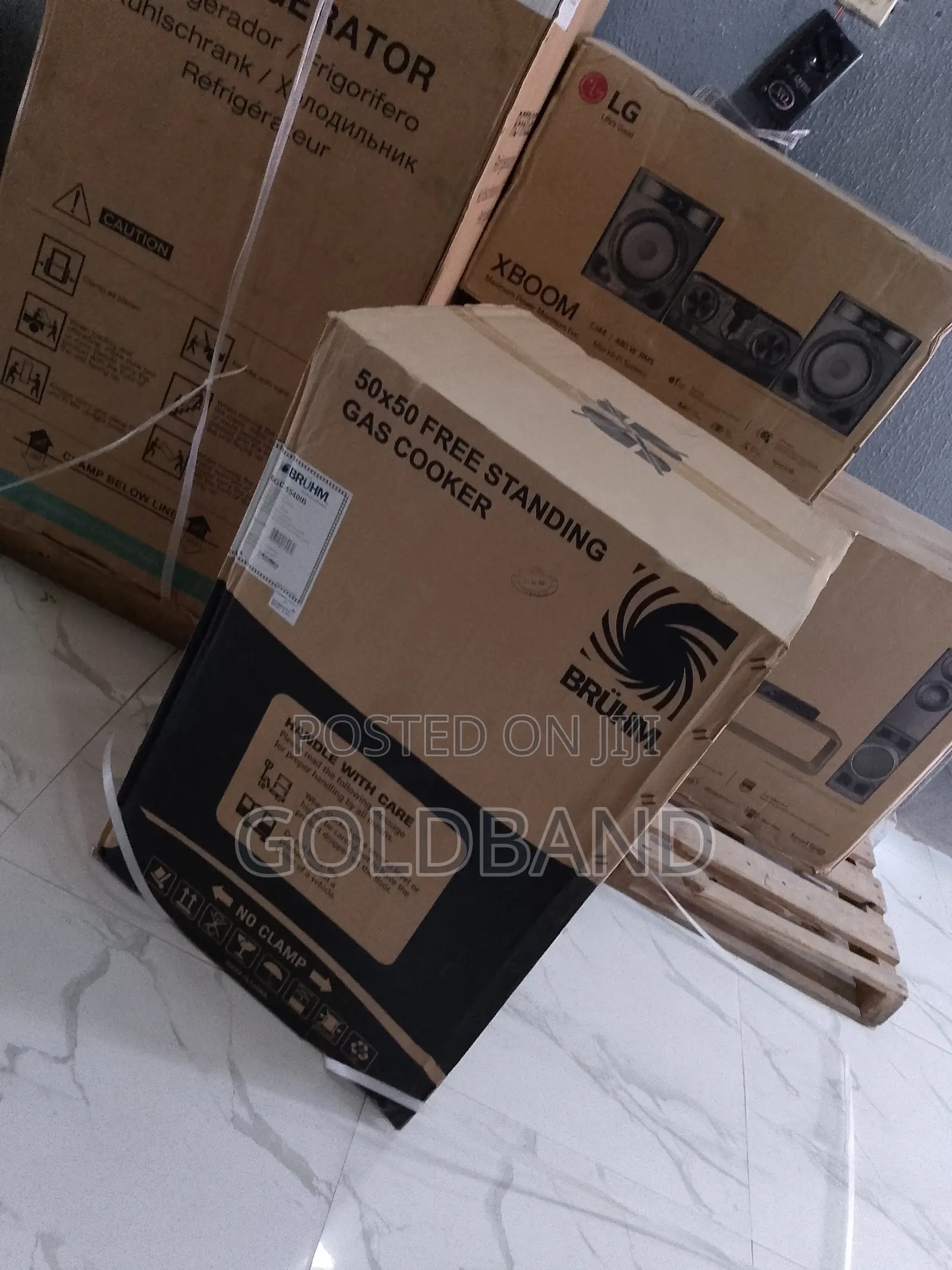 Bruhm Gas Cooker BGC-5540ib + Stylish Exterior