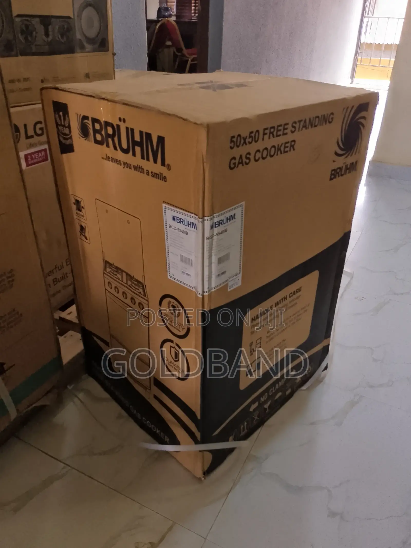 Bruhm 4 Gas Burner Cooker BGC-5540ib