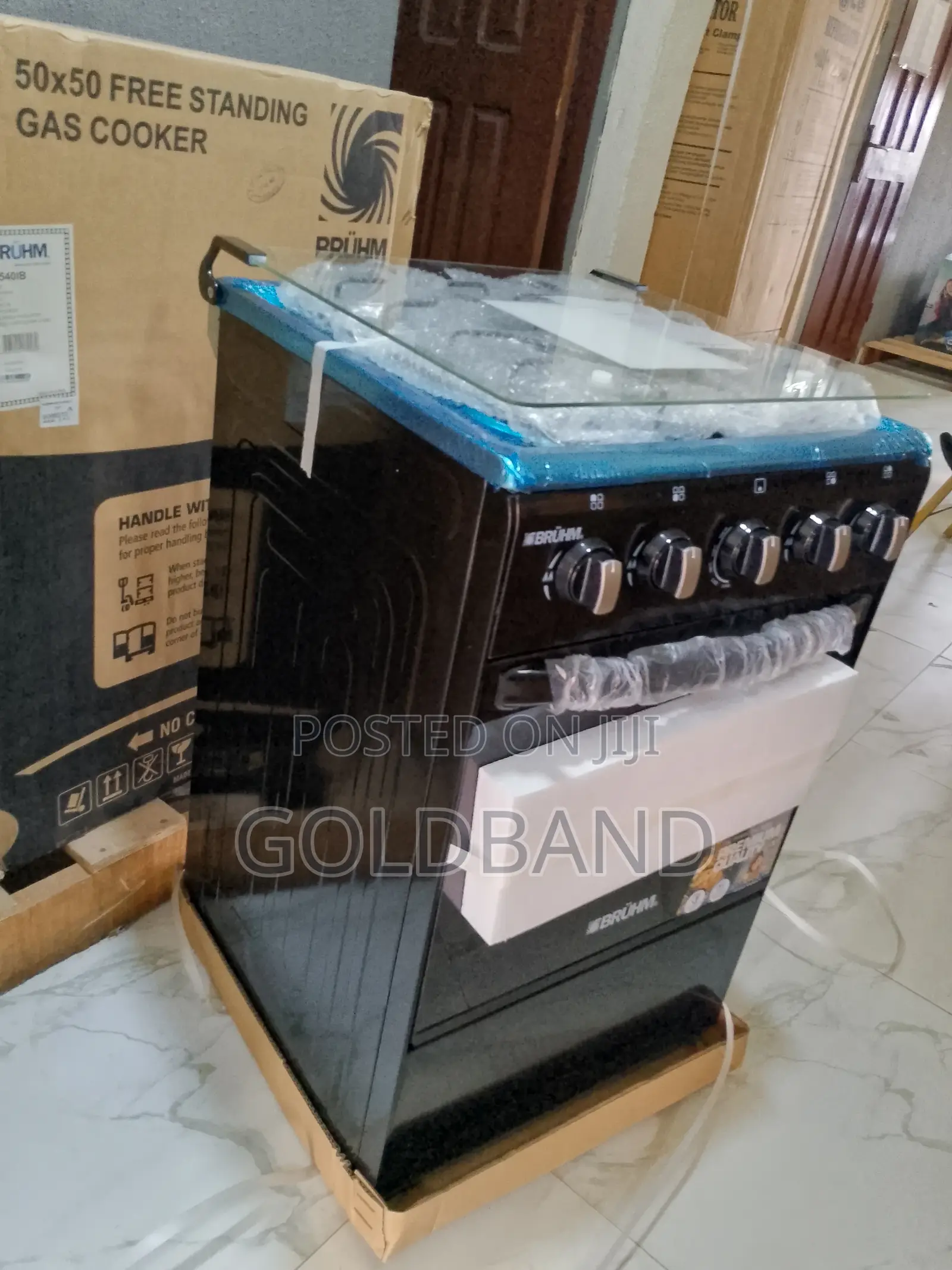 Durable Bruhm 4 Gas Burner Cooker BGC-5540ib