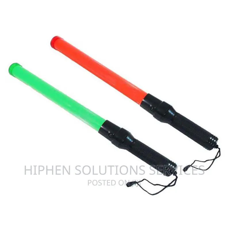 Red Traffic LED Baton, For Road Safety