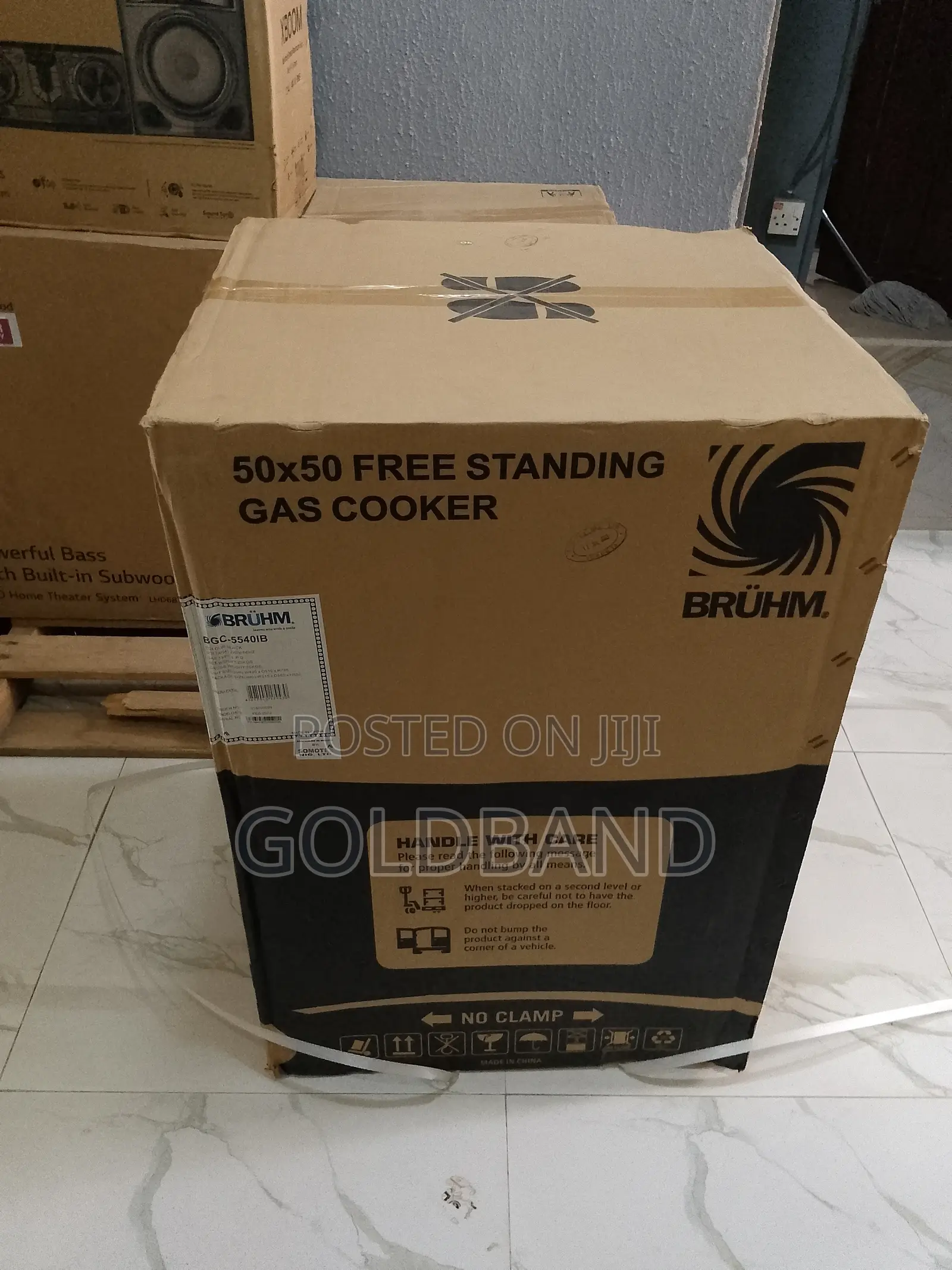 New Bestselling Bruhm 4 Gas Burner Cooker BGC-5540ib