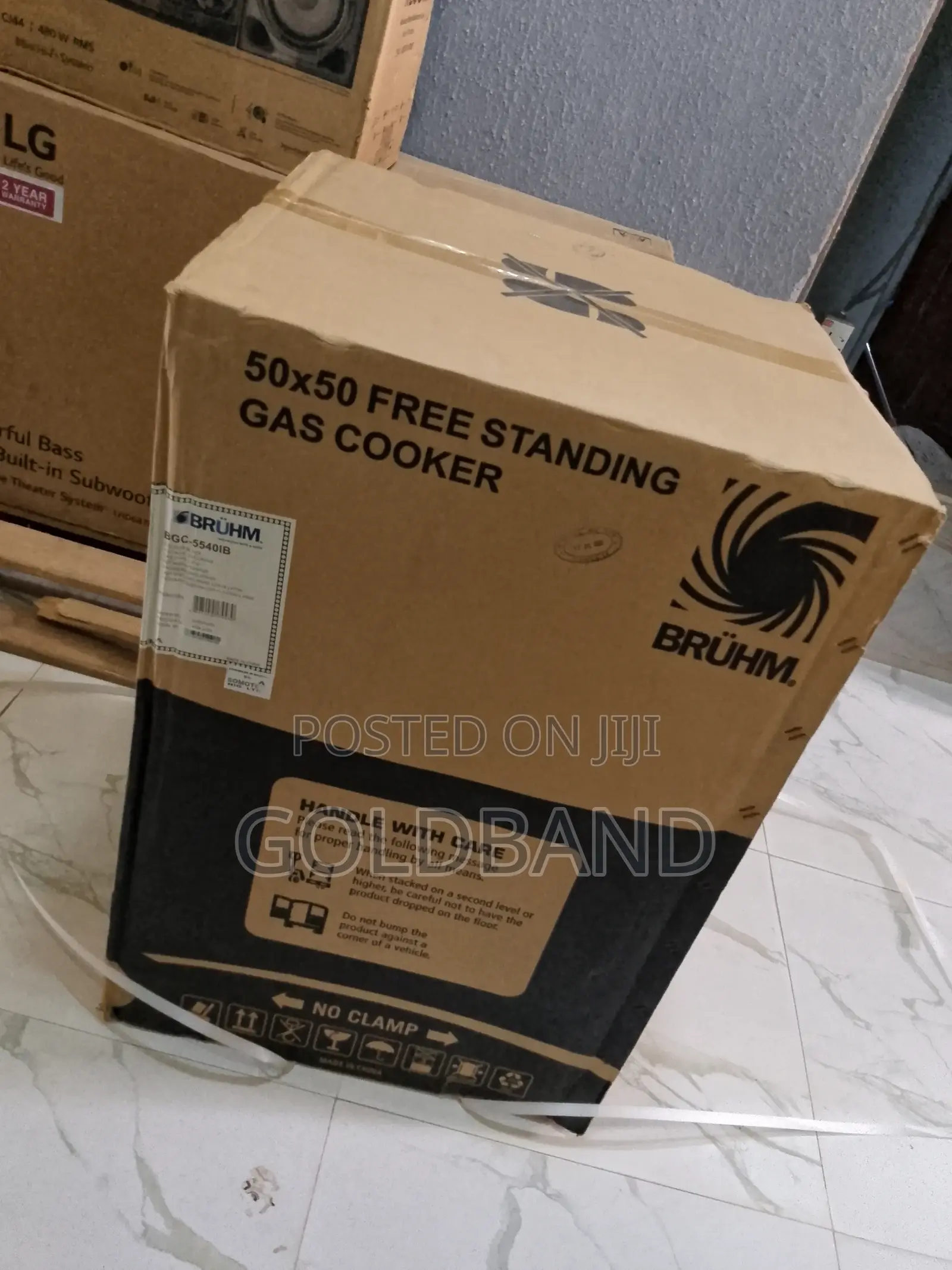 Bruhm BGC-5540ib 4 Gas Burner Cooker