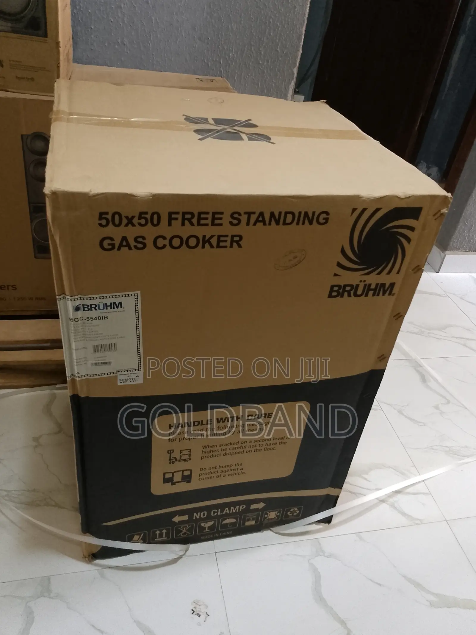 Brand New Bruhm BGC-5540ib 4 Gas Burner Cooker