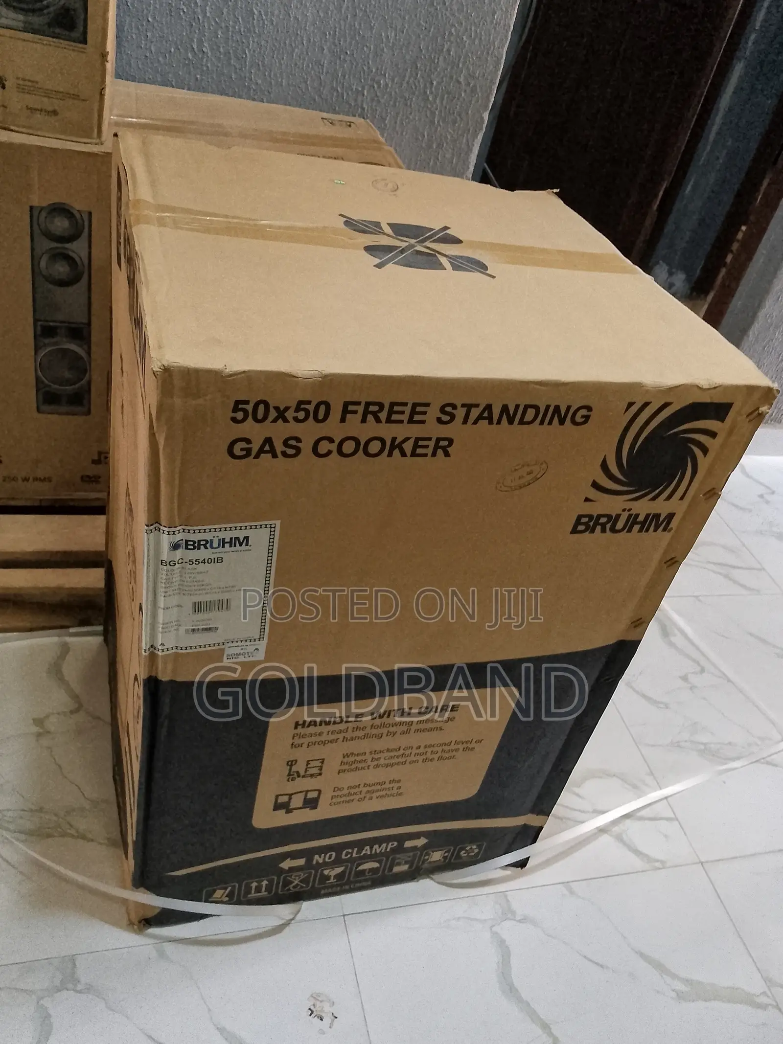 New Bruhm BGC-5540ib 4 Gas Burner Cooker