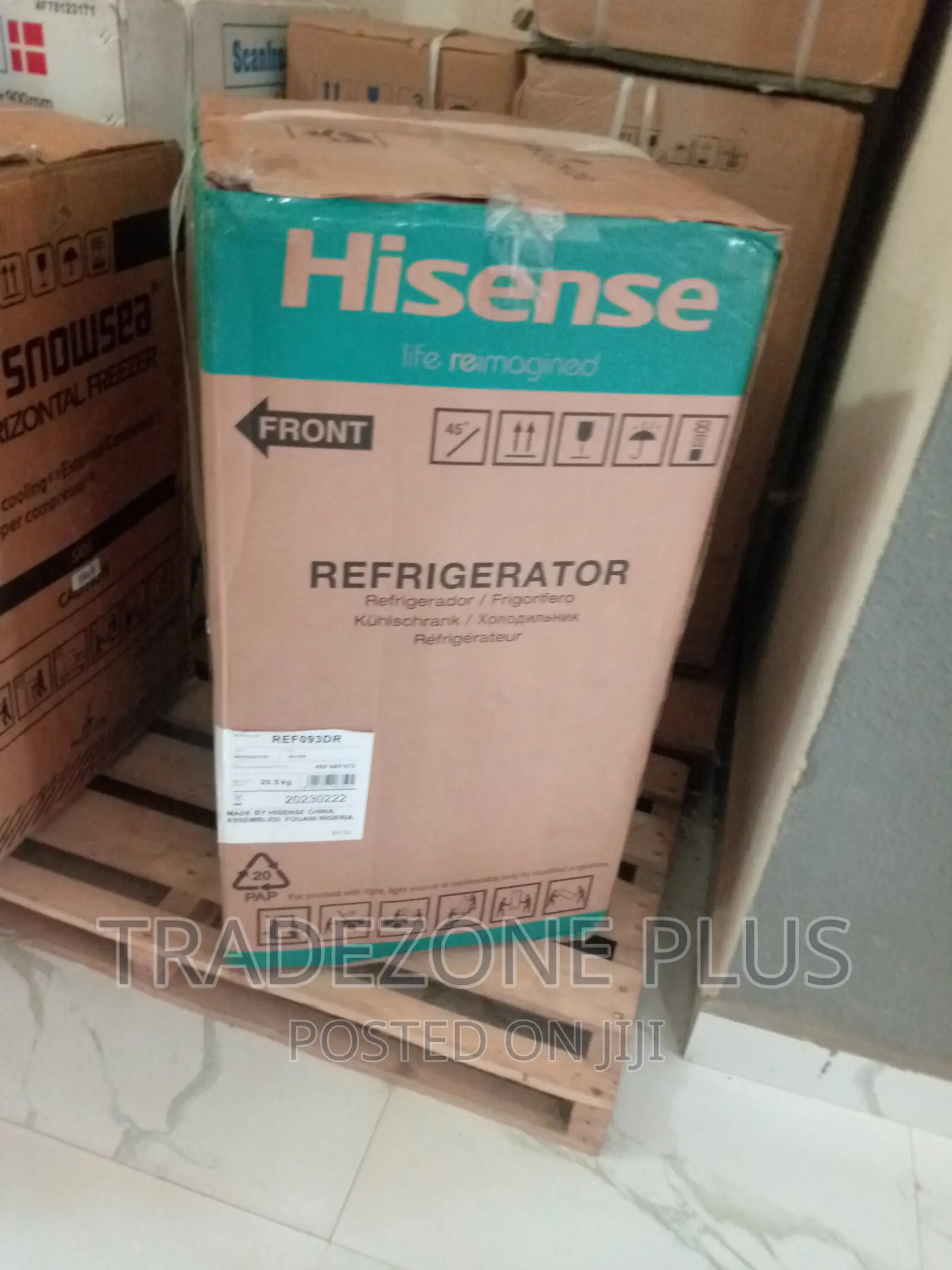 New in Hisense Ref093dr Refrigerator