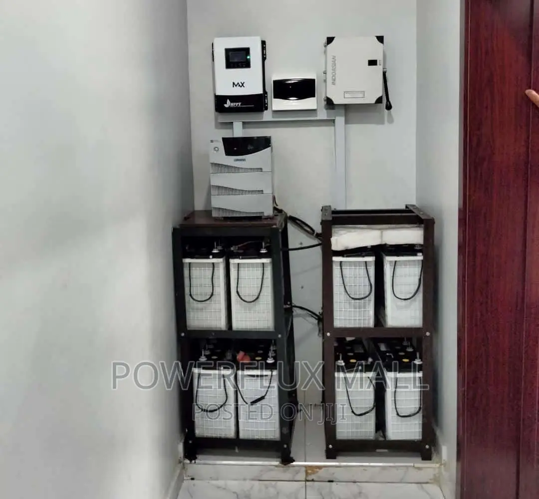 10kva Witha 8 Batteries and 16 Solar Panels