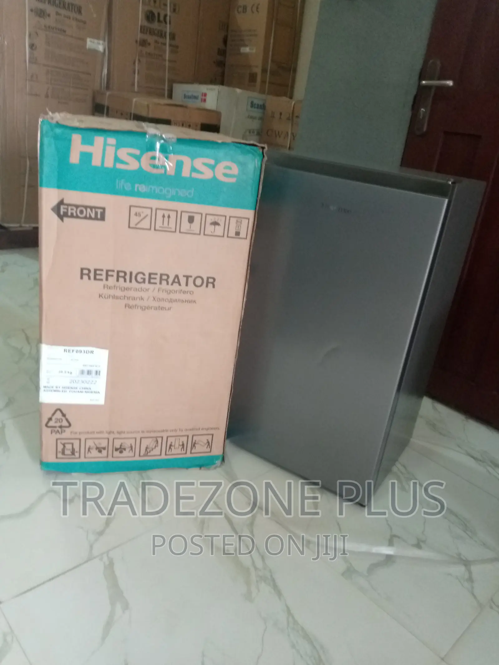 New in Ref093dr Single Door Refrigerator-90l