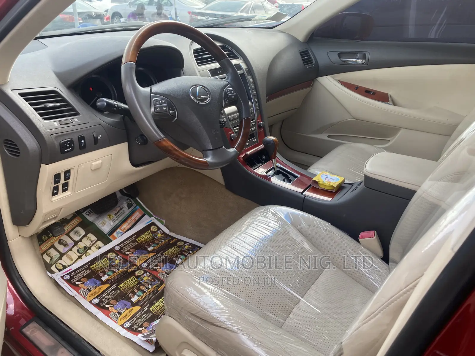 Lexus ES 350 2011 Red