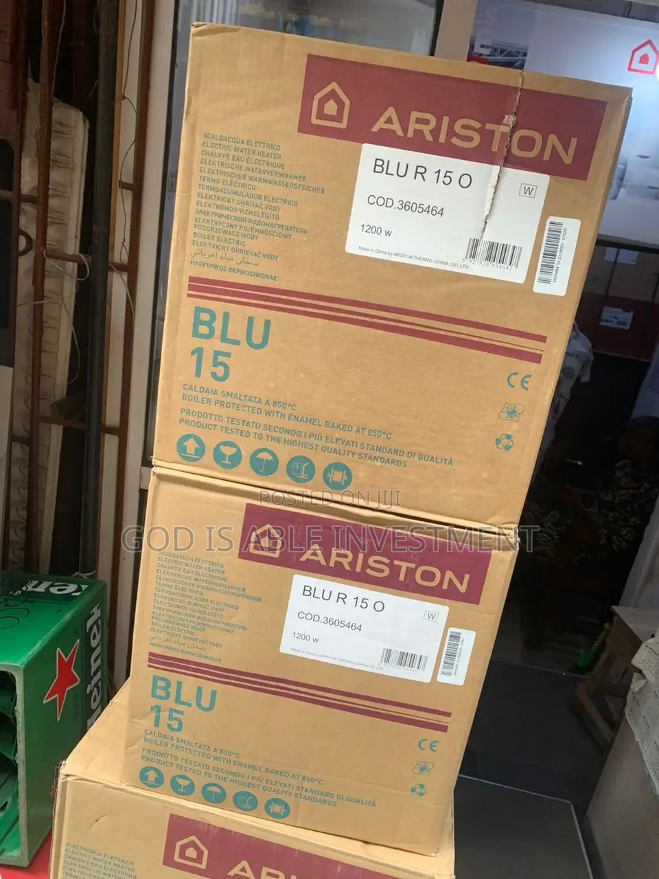 Ariston 15litres Water Heater