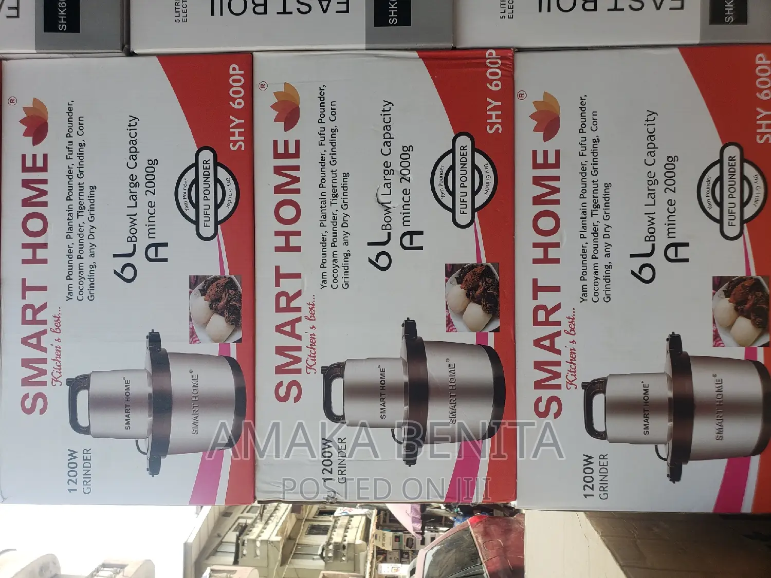 Smart Home Yam Pounder 6ltrs
