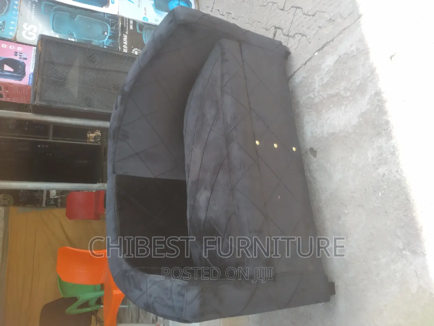 Quality Double Seater Ulphostery Padded Sofa Fabric Chair