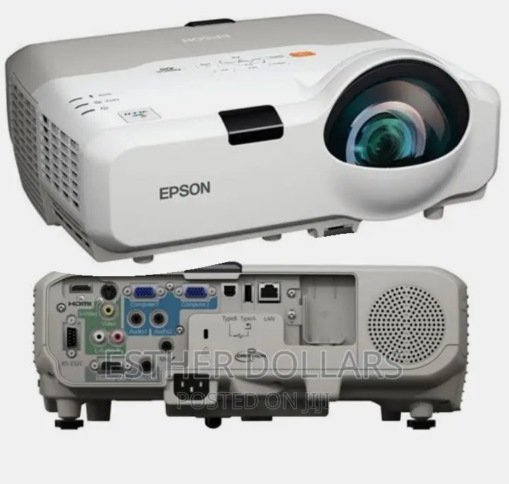 Epson Short Throw Projector With Direct Connectivity