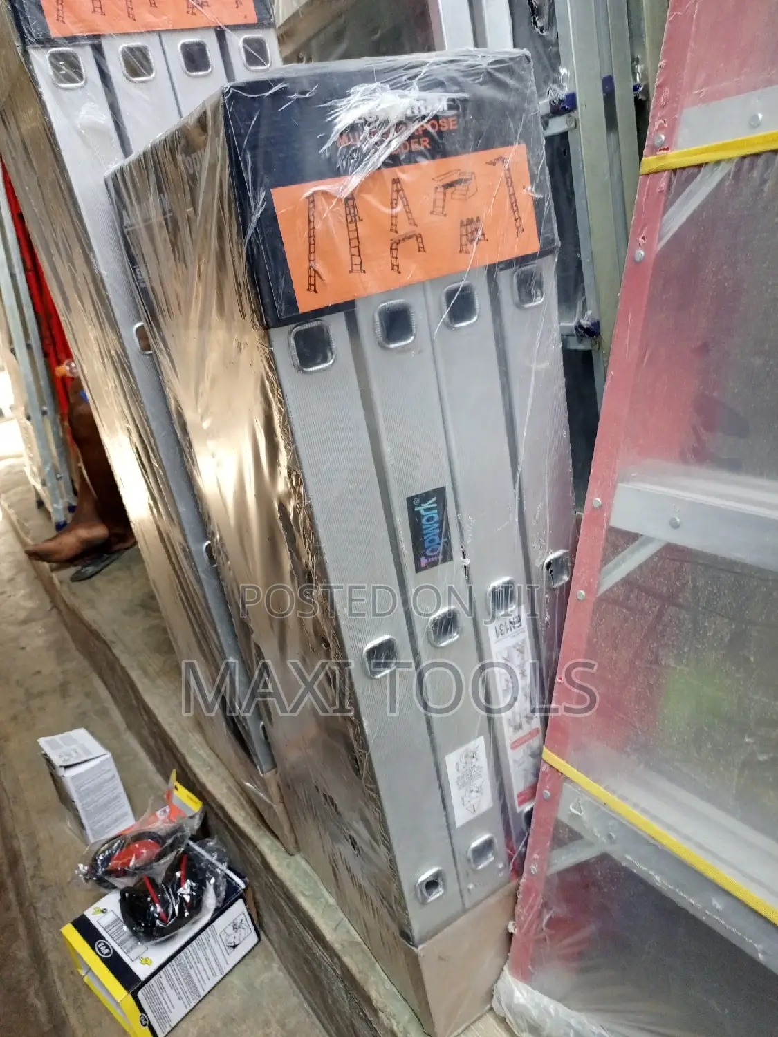 4by3 Aluminum Ladder Heavy Duty