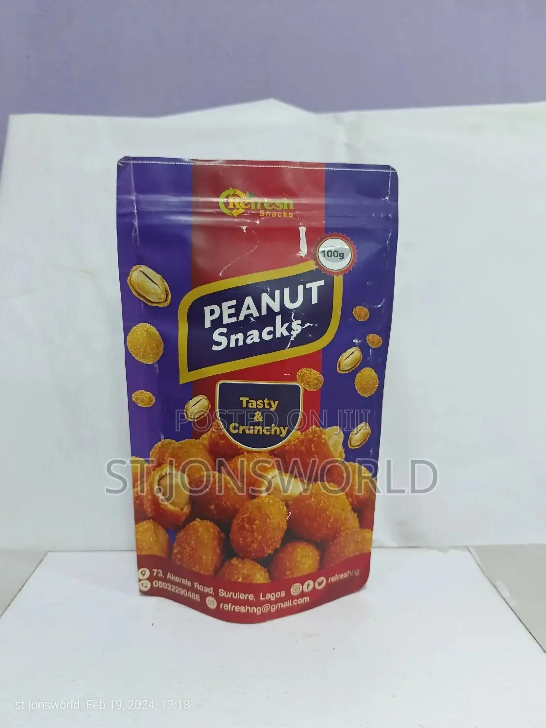 Branded Resealable Standup Pouches