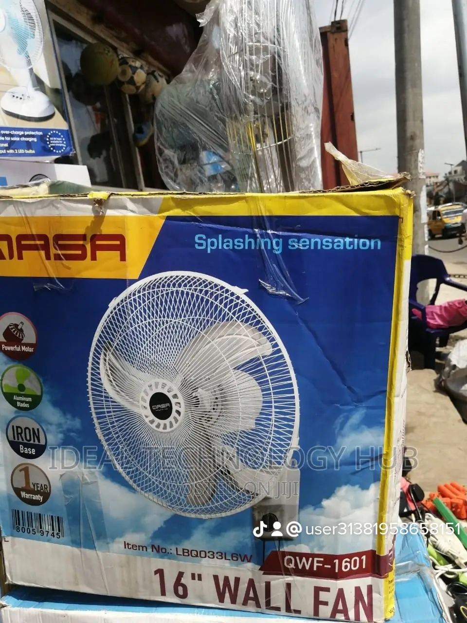 Qasa 16 Inch Wall Fan QWF 1601