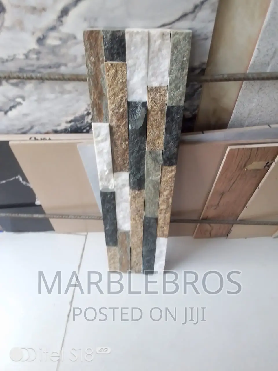 MB67, Italian Marble Stone Crackwall Tiles, 20mm