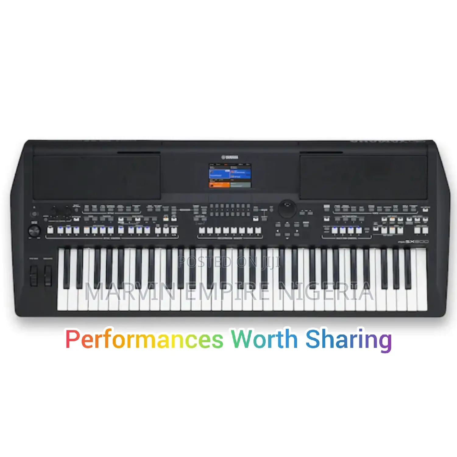 Professional Yamaha PSR- Sx 600 Keyboard 61 Keys, 5 Octaves