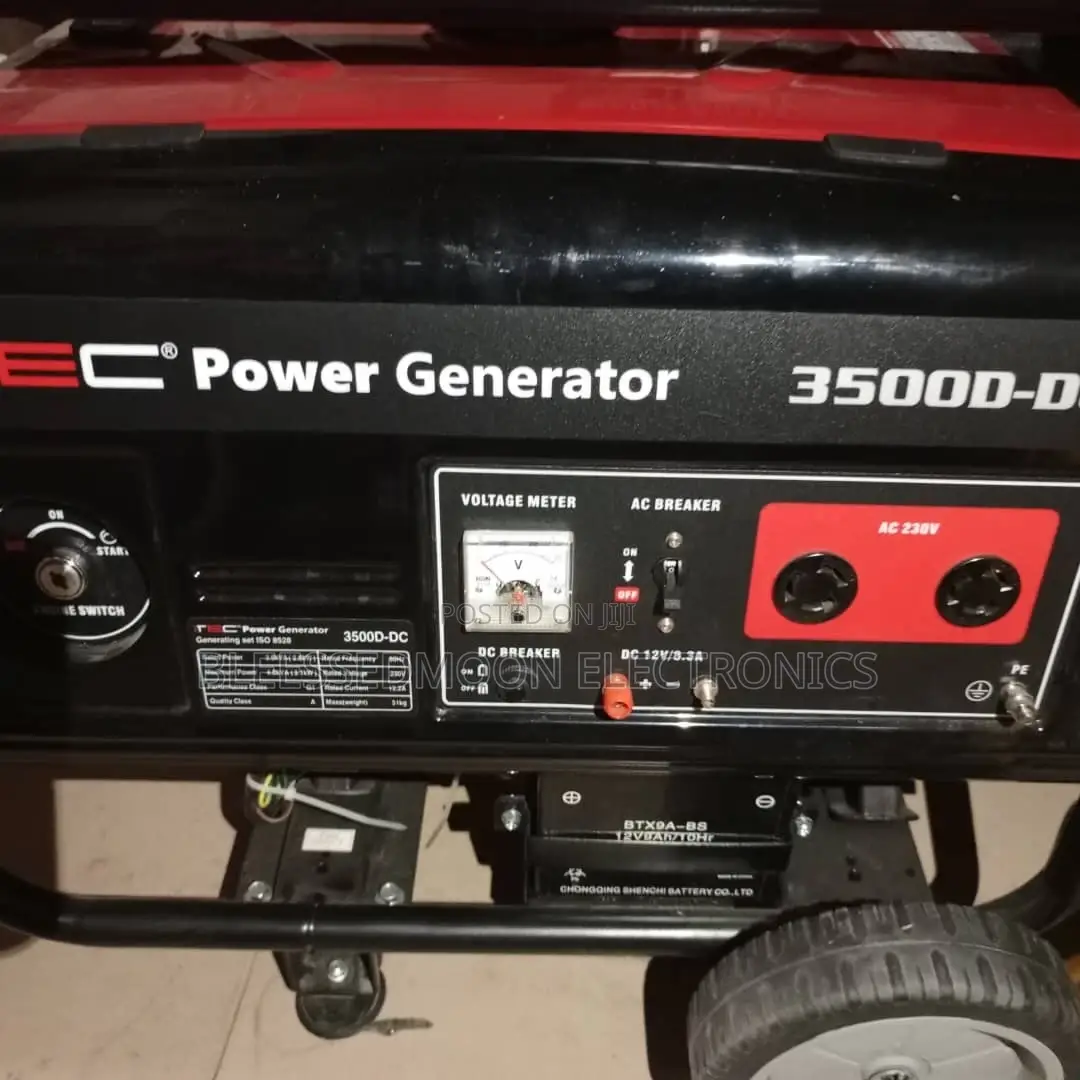 Itec Power Generator 6.5kva Cooper Coil