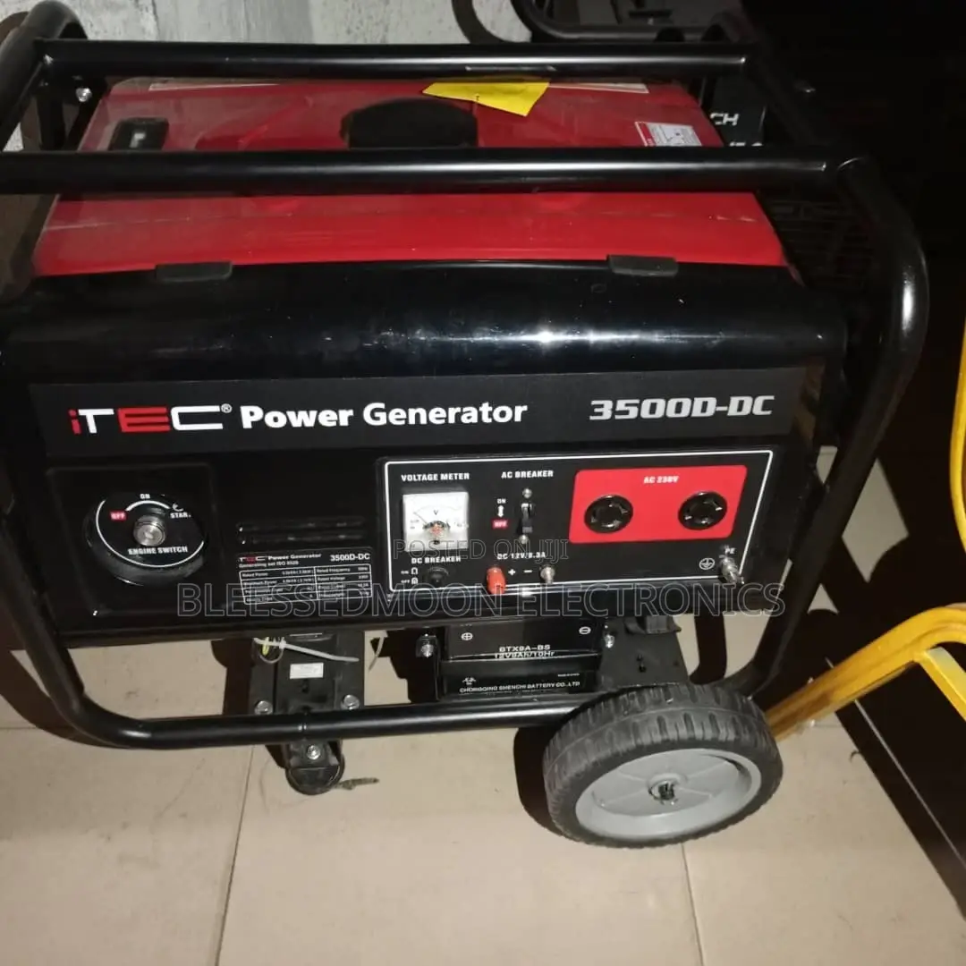 Itec Power Generator 6.5kva Cooper Coil