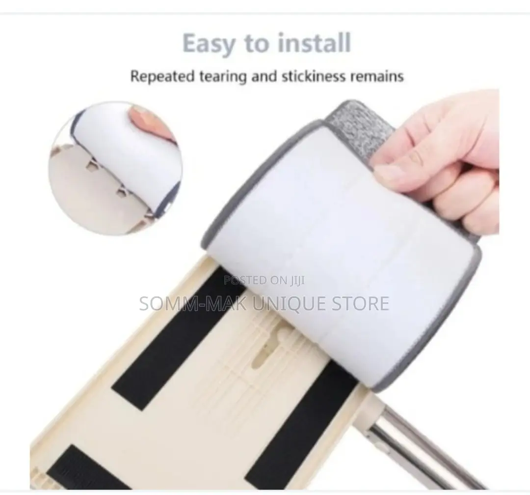 Scratch Cleaning Mop With 2 Miceofiber Mop Pad