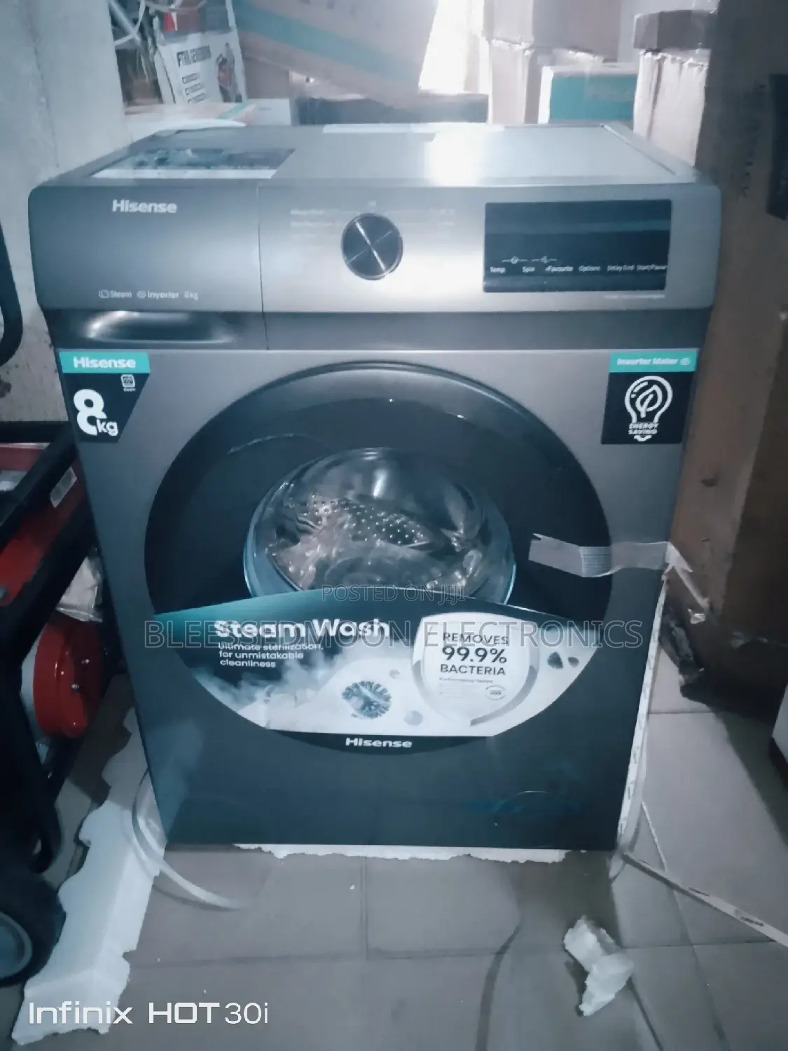 Hisense Side Loading Automatic Washing Machines Inverter