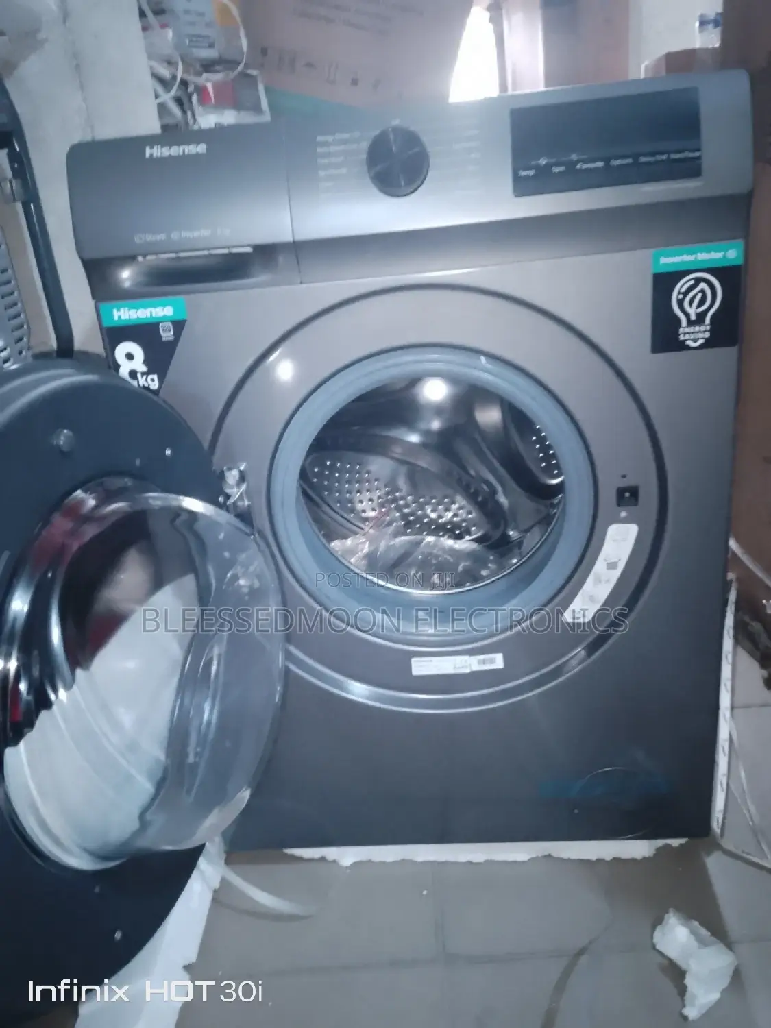 Hisense Side Loading Automatic Washing Machines Inverter