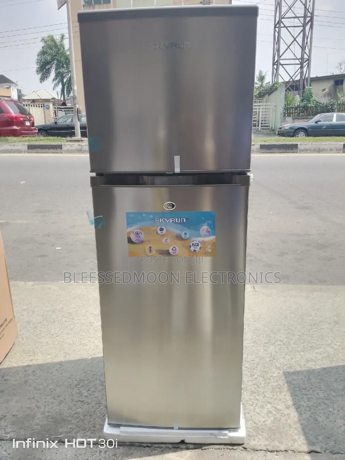 Skyrun Inverter Fridge Double Door 3 Years Garranty