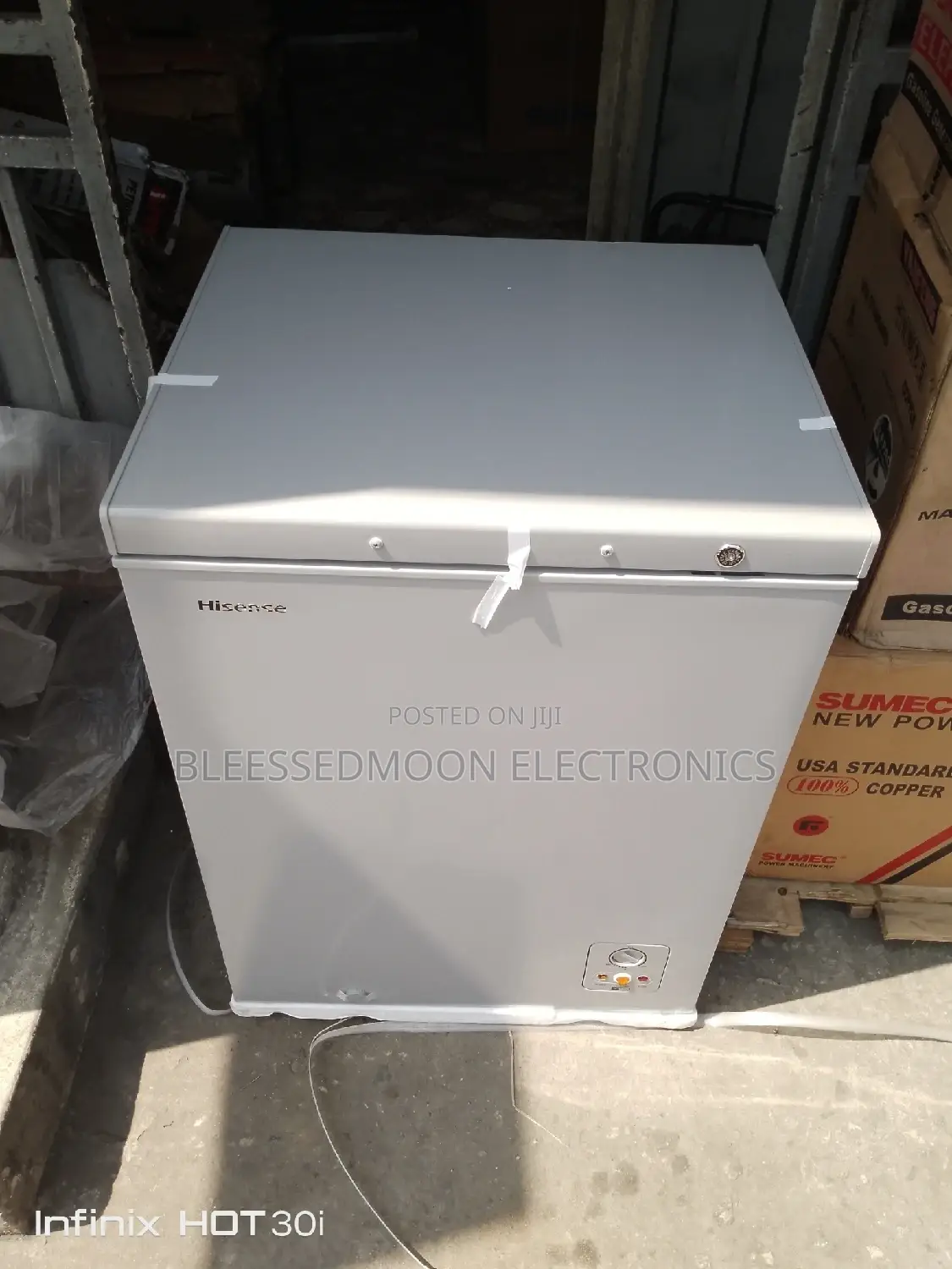 Hisense Inverter Deep Freezer 150liters 3 Years Garranty