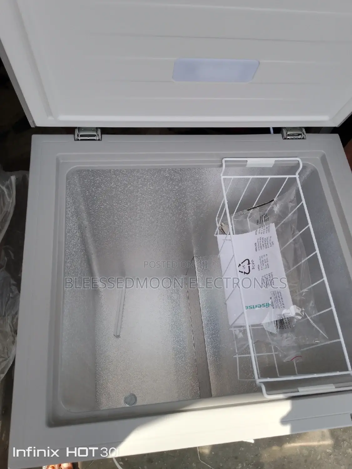 Hisense Inverter Deep Freezer 150liters 3 Years Garranty