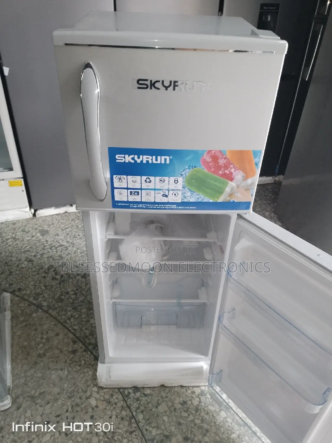 Skyrun Inverter Compressor Standing Fridge