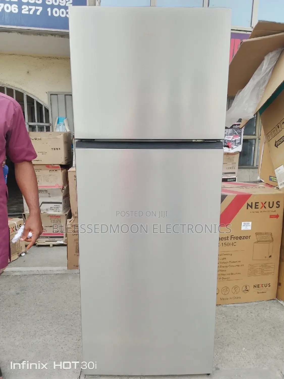 Hisense Low Voltage 7 Fit Tall Standing Fridge