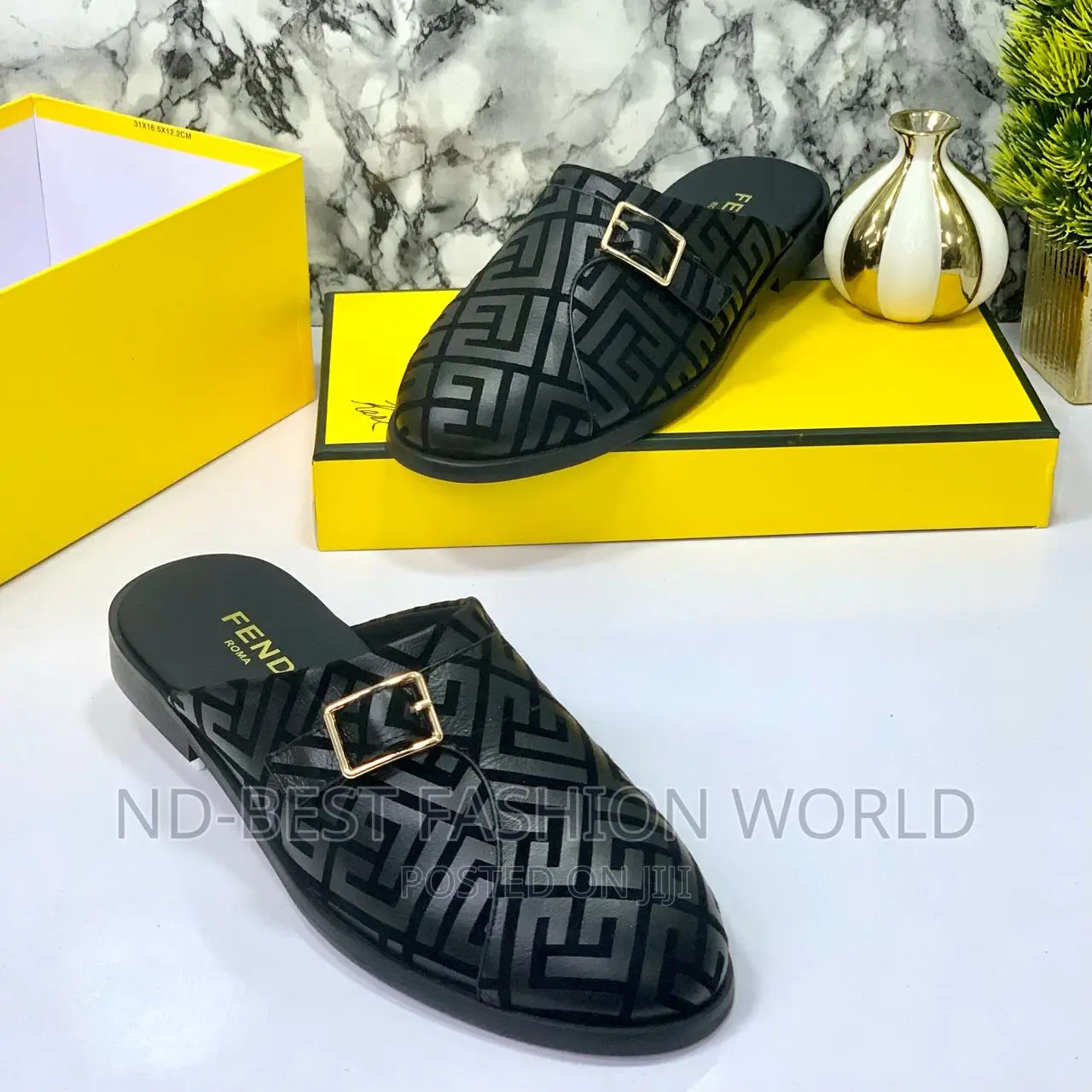 Pure Leather Half Shoe