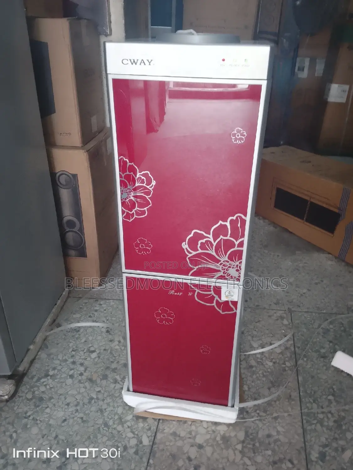 C Way Water Dispenser With Fridge