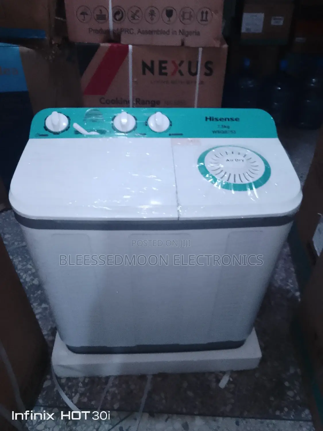 Hisense Manual Washing Machine 7.5kg