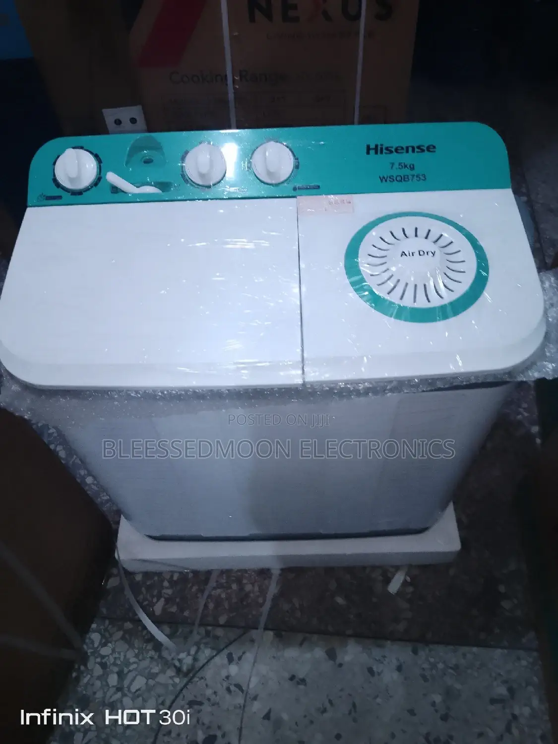 Hisense Manual Washing Machine 7.5kg