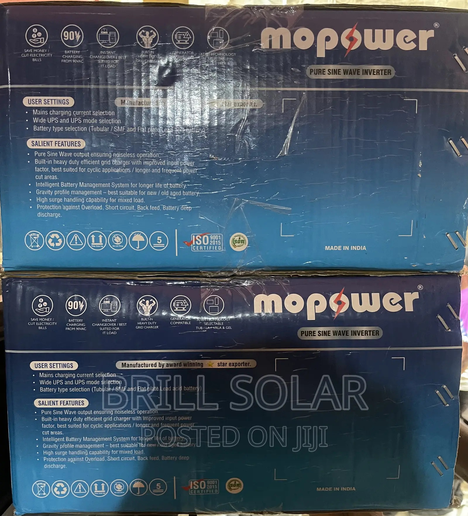 1KVA, 12V Mopower Pure Sine Wave Inverter