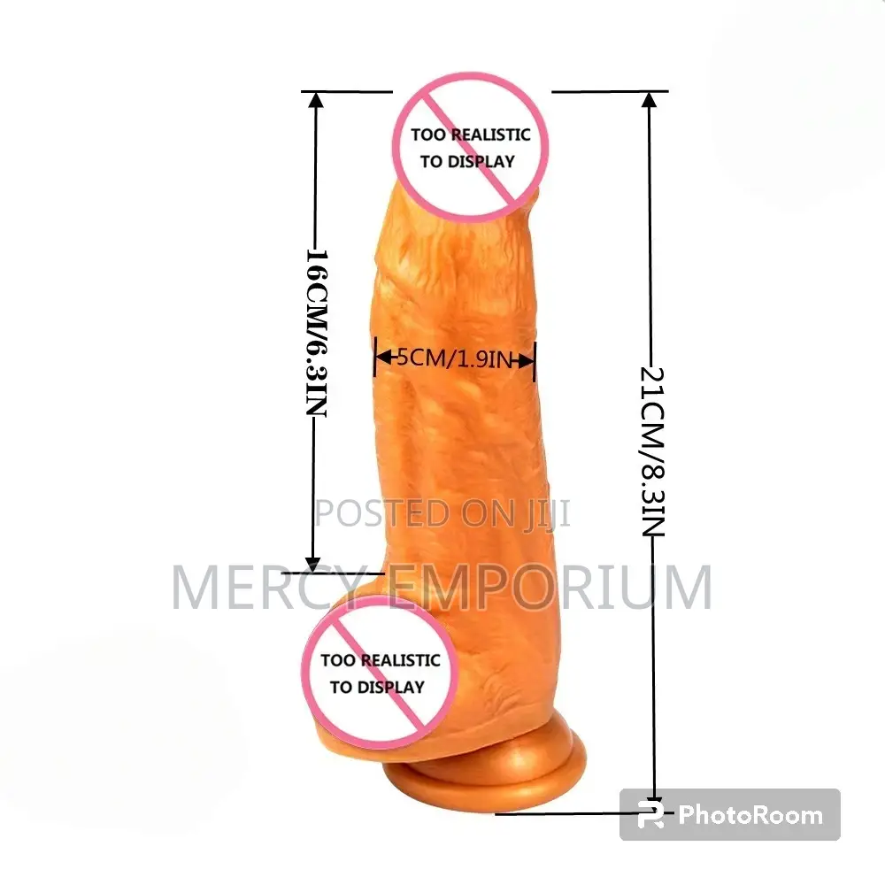 Giant Dildo Non-Vibrating 8.5 Inches Women's Sex Toy