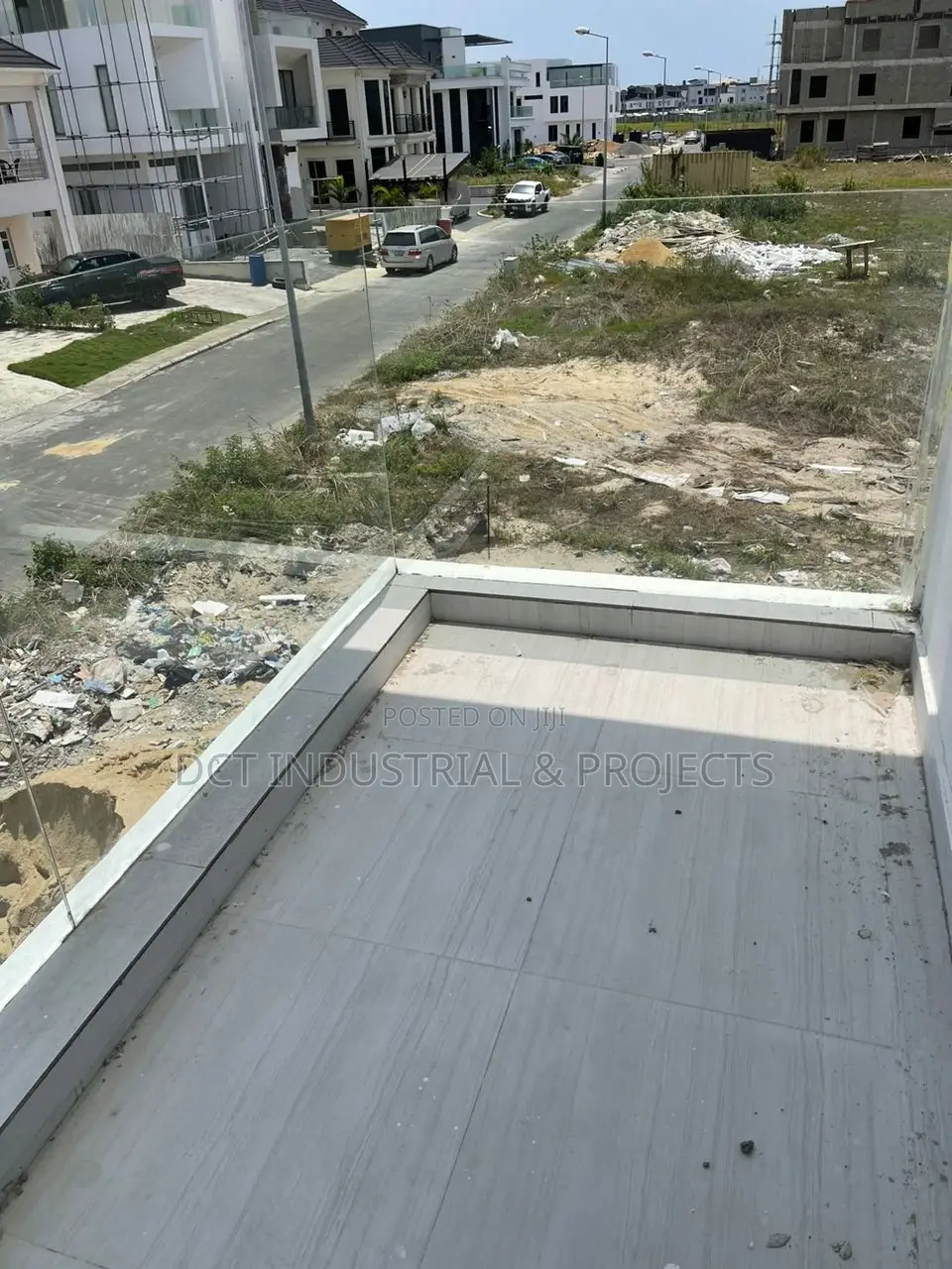 Glass Handrails With 10mm Thickness Toughened
