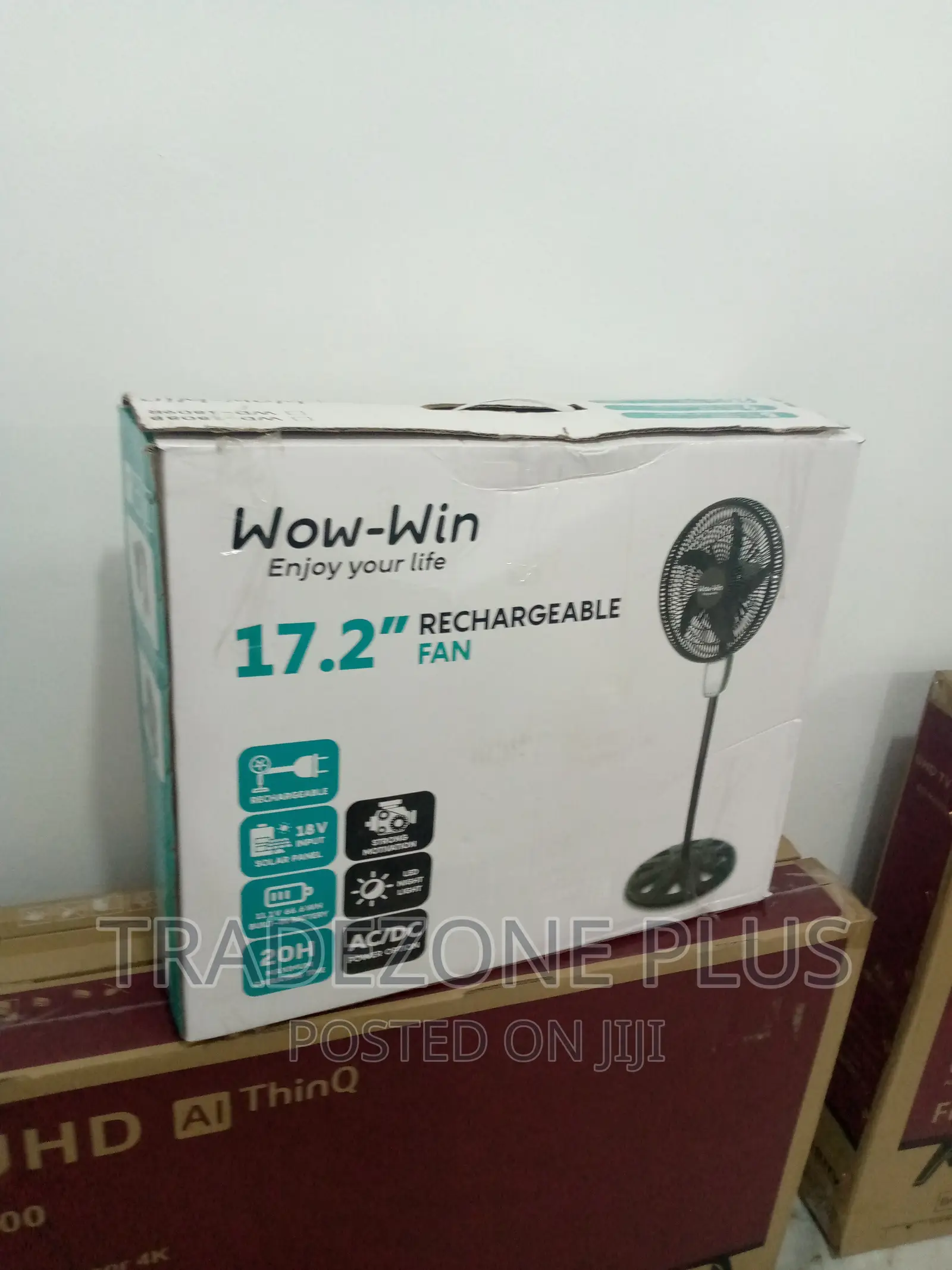 Best Selling Wow Win Rechargeable Fan