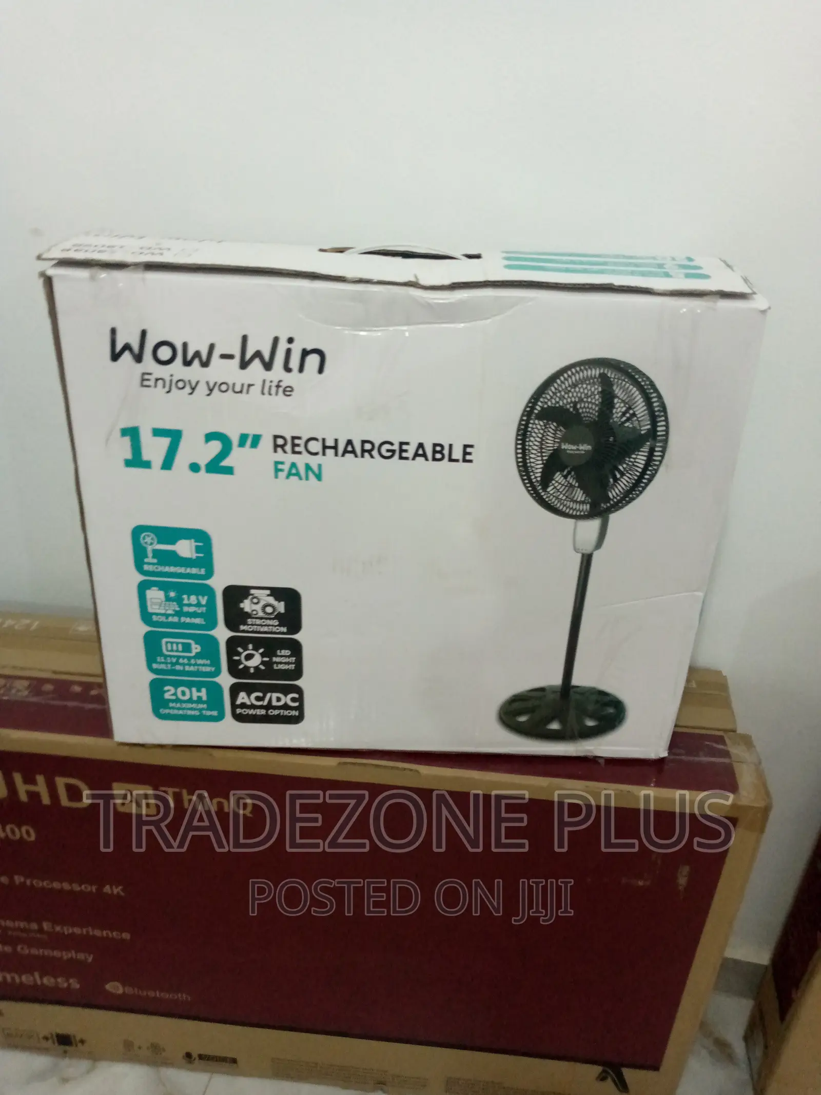 Best Selling Wow Win Rechargeable Fan