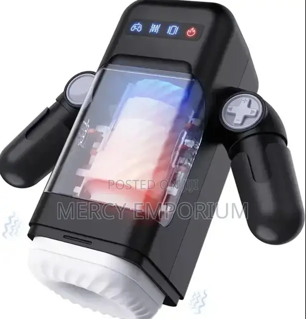 Game Cup Men Masturbator.Thrusting, Heating & Phone Holder